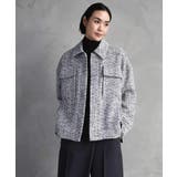 ファンシーツイードCPOジャケット | MICHEL KLEIN | 詳細画像2