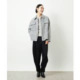 ファンシーツイードCPOジャケット | MICHEL KLEIN | 詳細画像21