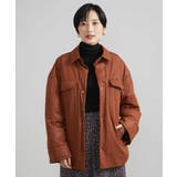 グロッシータフタ中綿CPOジャケット | MICHEL KLEIN | 詳細画像3