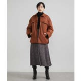 グロッシータフタ中綿CPOジャケット | MICHEL KLEIN | 詳細画像5