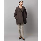 ［撥水加工］ショールカラーダウンコート | MICHEL KLEIN | 詳細画像11 