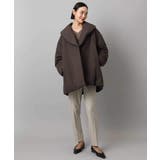 ［撥水加工］ショールカラーダウンコート | MICHEL KLEIN | 詳細画像12 