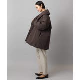 ［撥水加工］ショールカラーダウンコート | MICHEL KLEIN | 詳細画像13 