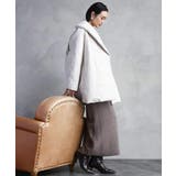 ［撥水加工］ショールカラーダウンコート | MICHEL KLEIN | 詳細画像16 