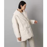 ［撥水加工］ショールカラーダウンコート | MICHEL KLEIN | 詳細画像21 