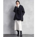 ［撥水加工］ショールカラーダウンコート | MICHEL KLEIN | 詳細画像26 