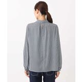 ボウタイ付き千鳥柄プリントブラウス/洗える | MK MICHEL KLEIN | 詳細画像15