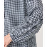 ボウタイ付き千鳥柄プリントブラウス/洗える | MK MICHEL KLEIN | 詳細画像19