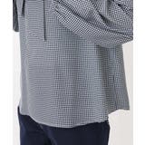 ボウタイ付き千鳥柄プリントブラウス/洗える | MK MICHEL KLEIN | 詳細画像20