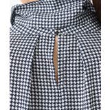 ボウタイ付き千鳥柄プリントブラウス/洗える | MK MICHEL KLEIN | 詳細画像22