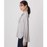 フロントピンタックレースブラウス/洗える | MK MICHEL KLEIN | 詳細画像11