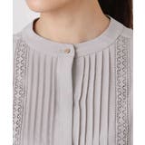 フロントピンタックレースブラウス/洗える | MK MICHEL KLEIN | 詳細画像13