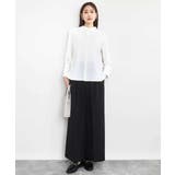 フロントピンタックレースブラウス/洗える | MK MICHEL KLEIN | 詳細画像3