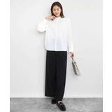 フロントピンタックレースブラウス/洗える | MK MICHEL KLEIN | 詳細画像5