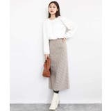 ウェーブサテンタックディティールブラウス/洗える | MK MICHEL KLEIN | 詳細画像8 