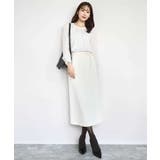 ボウタイ風幾何柄ブラウス/洗える | MK MICHEL KLEIN | 詳細画像10 