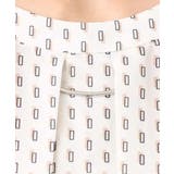 ボウタイ風幾何柄ブラウス/洗える | MK MICHEL KLEIN | 詳細画像23 