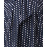 ボウタイ風幾何柄ブラウス/洗える | MK MICHEL KLEIN | 詳細画像28 