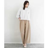 ボリュームスリーブブラウス/撥水/防シワ/洗える | MK MICHEL KLEIN | 詳細画像12 