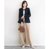 ボリュームスリーブブラウス/撥水/防シワ/洗える | MK MICHEL KLEIN | 詳細画像14 