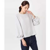 ボリュームスリーブブラウス/撥水/防シワ/洗える | MK MICHEL KLEIN | 詳細画像15 