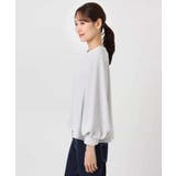 ボリュームスリーブブラウス/撥水/防シワ/洗える | MK MICHEL KLEIN | 詳細画像16 