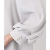 ボリュームスリーブブラウス/撥水/防シワ/洗える | MK MICHEL KLEIN | 詳細画像20 