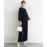 ボリュームスリーブブラウス/撥水/防シワ/洗える | MK MICHEL KLEIN | 詳細画像5 