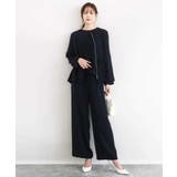 ボリュームスリーブブラウス/撥水/防シワ/洗える | MK MICHEL KLEIN | 詳細画像6 