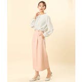 ダイヤドット幾何学柄ブラウス/洗える | MK MICHEL KLEIN | 詳細画像14