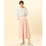 ダイヤドット幾何学柄ブラウス/洗える | MK MICHEL KLEIN | 詳細画像16