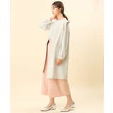 ダイヤドット幾何学柄ブラウス/洗える | MK MICHEL KLEIN | 詳細画像17