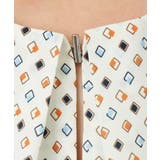 ダイヤドット幾何学柄ブラウス/洗える | MK MICHEL KLEIN | 詳細画像29