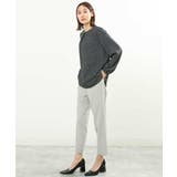 ダイヤドット幾何学柄ブラウス/洗える | MK MICHEL KLEIN | 詳細画像9