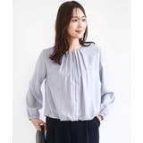 バルーンヘムブラウス/洗える | MK MICHEL KLEIN | 詳細画像1 