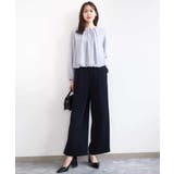 バルーンヘムブラウス/洗える | MK MICHEL KLEIN | 詳細画像12 