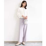 バルーンヘムブラウス/洗える | MK MICHEL KLEIN | 詳細画像4 