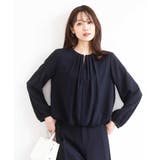 バルーンヘムブラウス/洗える | MK MICHEL KLEIN | 詳細画像7 