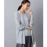 ドルマン袖カーディガン×半袖プルオーバー ニットアンサンブル/洗える | MK MICHEL KLEIN | 詳細画像11 