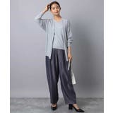 ドルマン袖カーディガン×半袖プルオーバー ニットアンサンブル/洗える | MK MICHEL KLEIN | 詳細画像14 