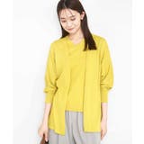 ドルマン袖カーディガン×半袖プルオーバー ニットアンサンブル/洗える | MK MICHEL KLEIN | 詳細画像6 