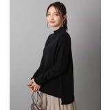 ハイネックジレ×クルーネックニット ツインセット | MK MICHEL KLEIN | 詳細画像1 