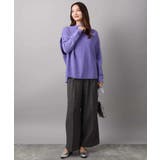 ハイネックジレ×クルーネックニット ツインセット | MK MICHEL KLEIN | 詳細画像12 