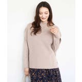 ハイネックジレ×クルーネックニット ツインセット | MK MICHEL KLEIN | 詳細画像15 