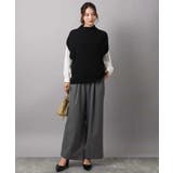 ハイネックジレ×クルーネックニット ツインセット | MK MICHEL KLEIN | 詳細画像3 