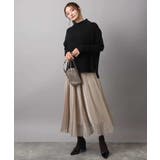 ハイネックジレ×クルーネックニット ツインセット | MK MICHEL KLEIN | 詳細画像8 