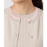 配色デザインカラーニットアンサンブル/洗える | MK MICHEL KLEIN | 詳細画像29 