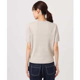 配色デザインカラーニットアンサンブル/洗える | MK MICHEL KLEIN | 詳細画像35 