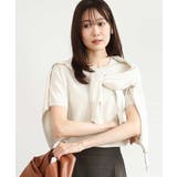 アイボリー | [洗える]カラーニットアンサンブル | MK MICHEL KLEIN