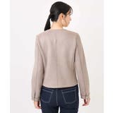 フェイクスウェードショートブルゾン/洗える | MK MICHEL KLEIN | 詳細画像12